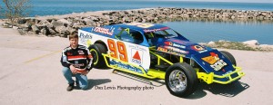 John Soukup during his IMCA Modified racing days in the 1990s. (Dan Lewis Photography photo)